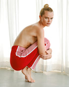 GIRL Seaside Pants In Rose & Red