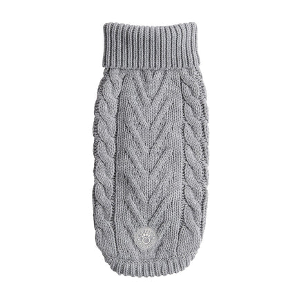 The Chalet Pet Sweater - Grey