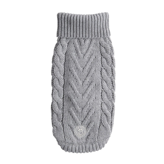 The Chalet Pet Sweater - Grey