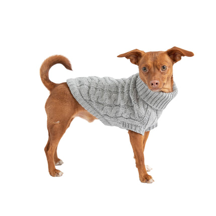 The Chalet Pet Sweater - Grey