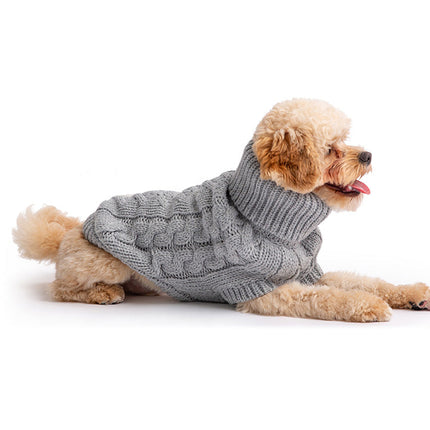 The Chalet Pet Sweater - Grey