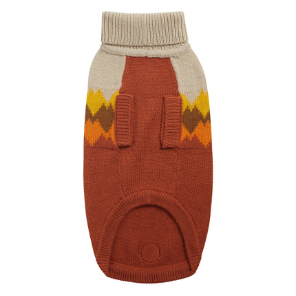 Fireside Pattern Pets Sweater