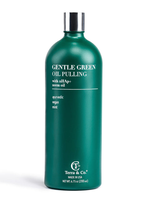 Gentle Green Oil Pulling Mouthwash – Enamel Support & Gum Health