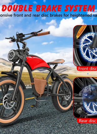 1000w 48v Electric Road Bike