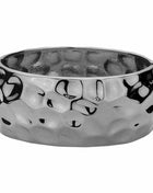 Hammered Metal Hinged Bracelet