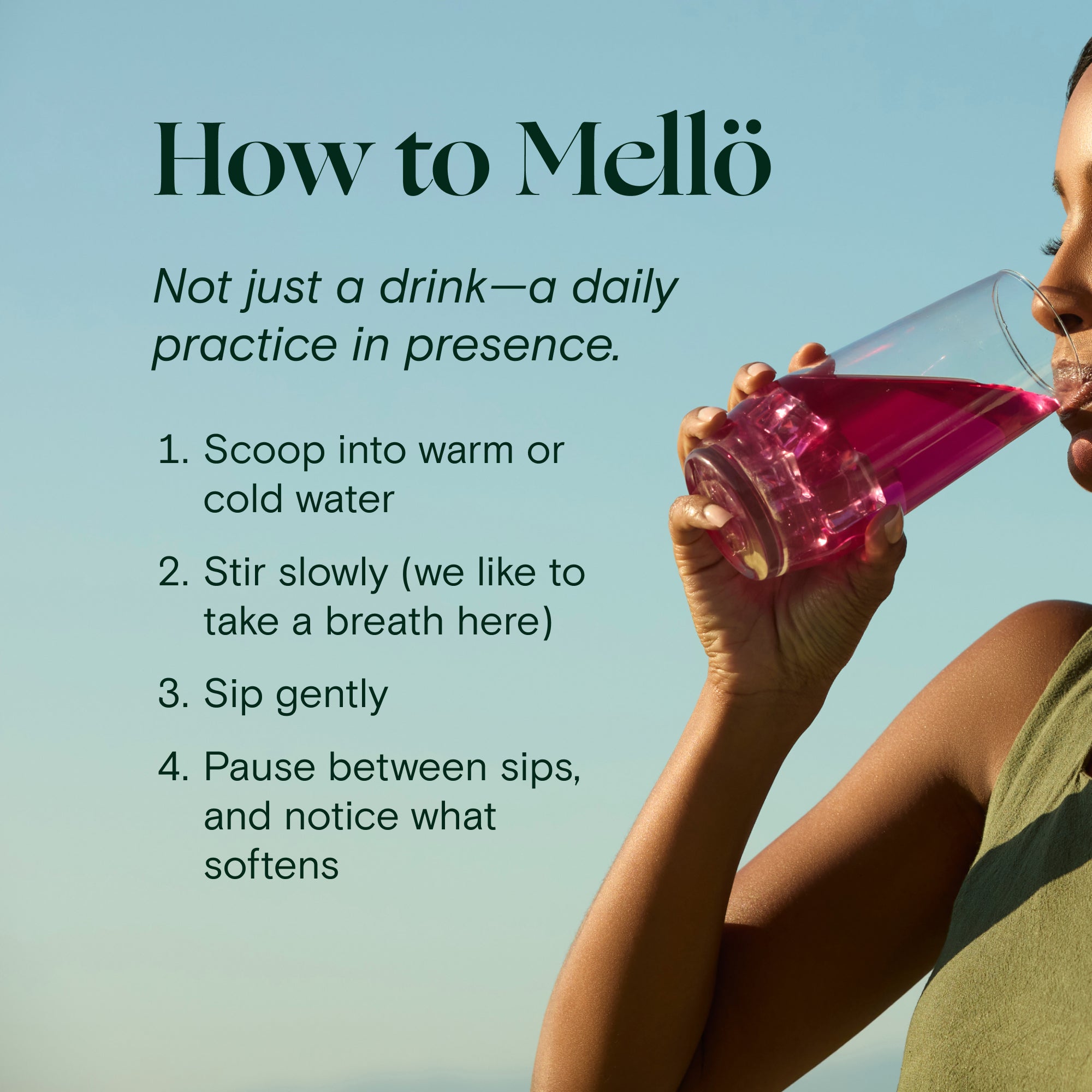 Mellö Magnesium Supplement | Water Additive | Get the Deep Sleep You Deserve | 1 or 2 months pouch