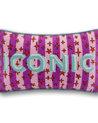 Iconic Needlepoint Pillow