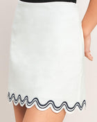 MIDCENTURY MOD WAVE MINI SKIRT