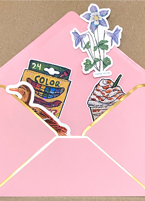 Mystery Sticker Bundle (12 or 24 ct.) Heather Freitas Artsit