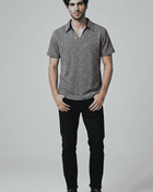 Men's Heather Short Sleeve Polo