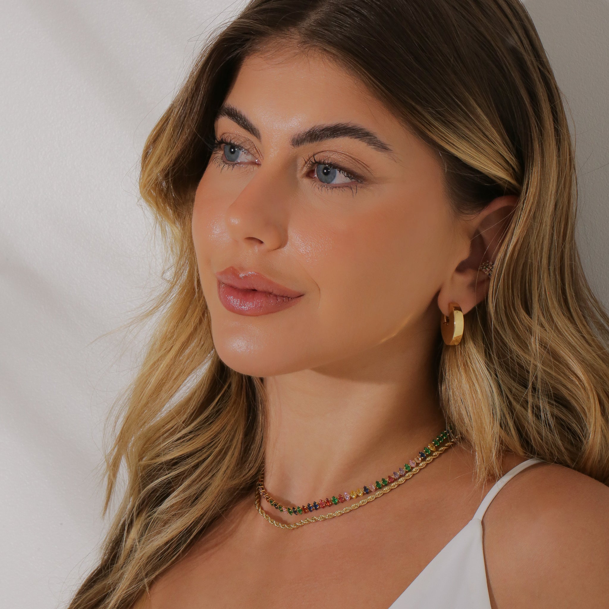 Plain Glam Fiz Huggie Earrings Earrings Views & Co