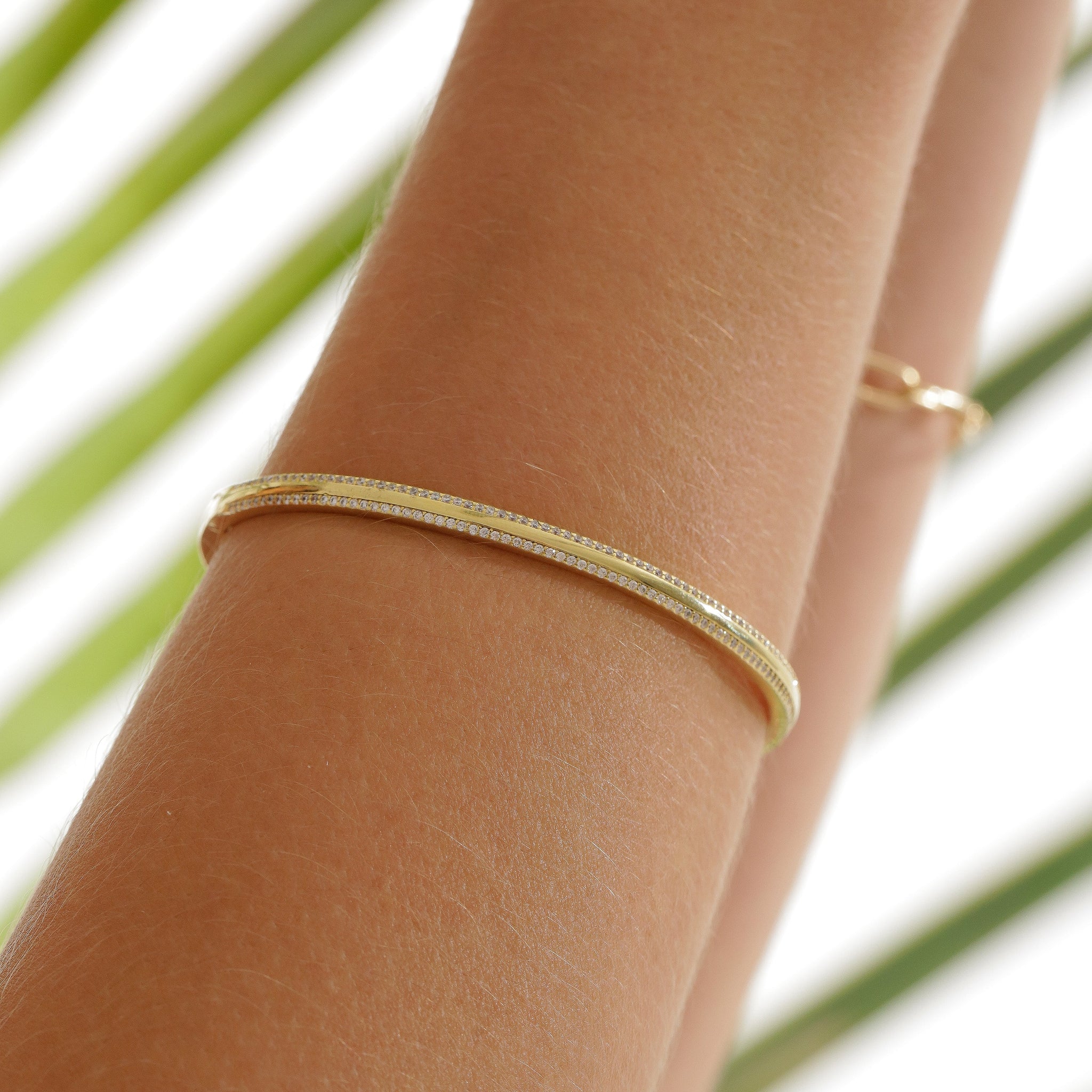 Sophia Bracelets (2 types) 18k gold Bracelet Views & Co