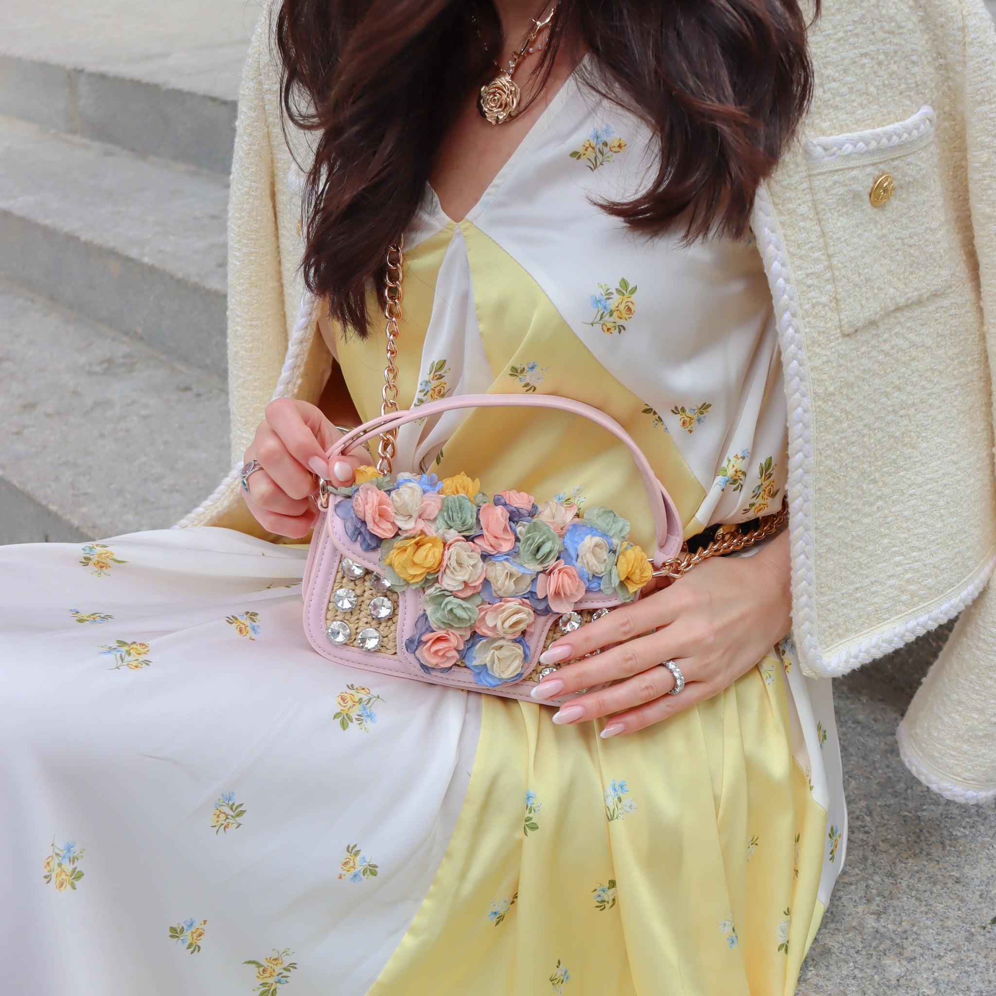 Petal Parade Crossbody Bag
