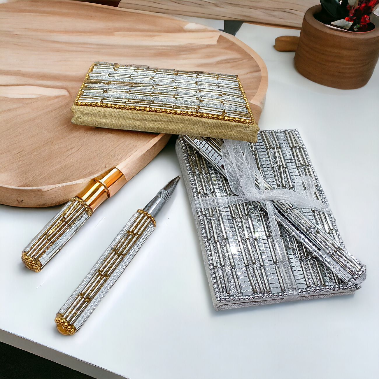 Petite Bling Notebook & Pen