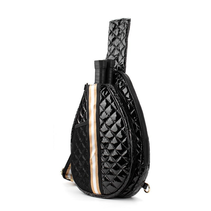 The Brooklyn | Pickleball Puffer Sling Bag Pickleball Bag Babs+Birdie