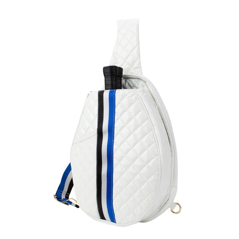 The Brooklyn | Pickleball Puffer Sling Bag Pickleball Bag Babs+Birdie