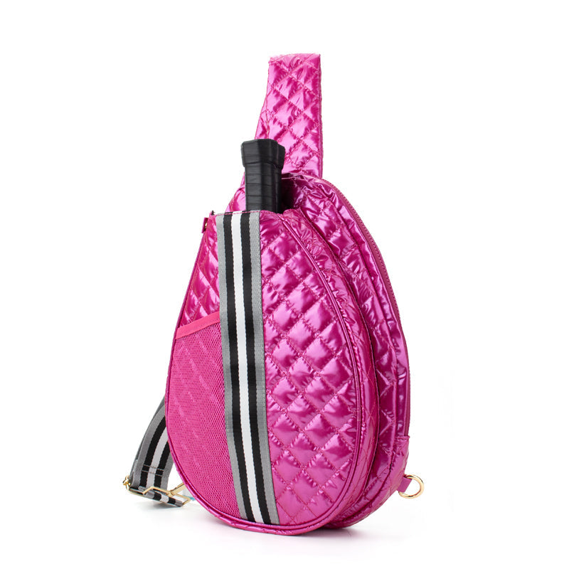 The Brooklyn | Pickleball Puffer Sling Bag Pickleball Bag Babs+Birdie
