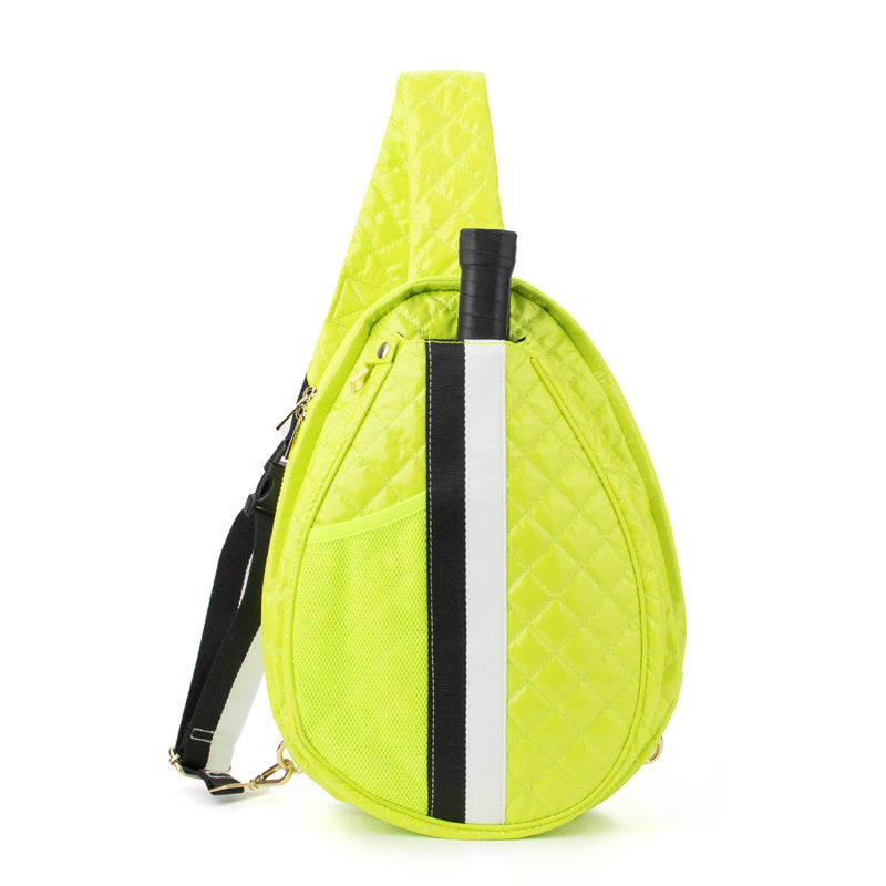 The Brooklyn | Pickleball Puffer Sling Bag Pickleball Bag Babs+Birdie