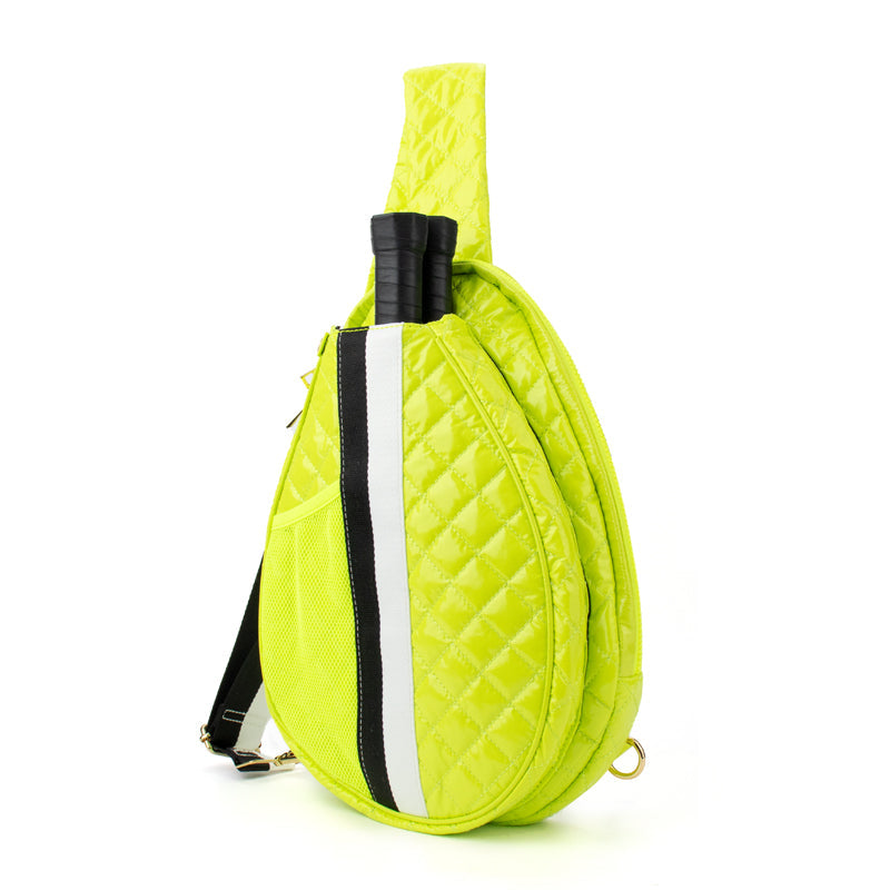 The Brooklyn | Pickleball Puffer Sling Bag Pickleball Bag Babs+Birdie