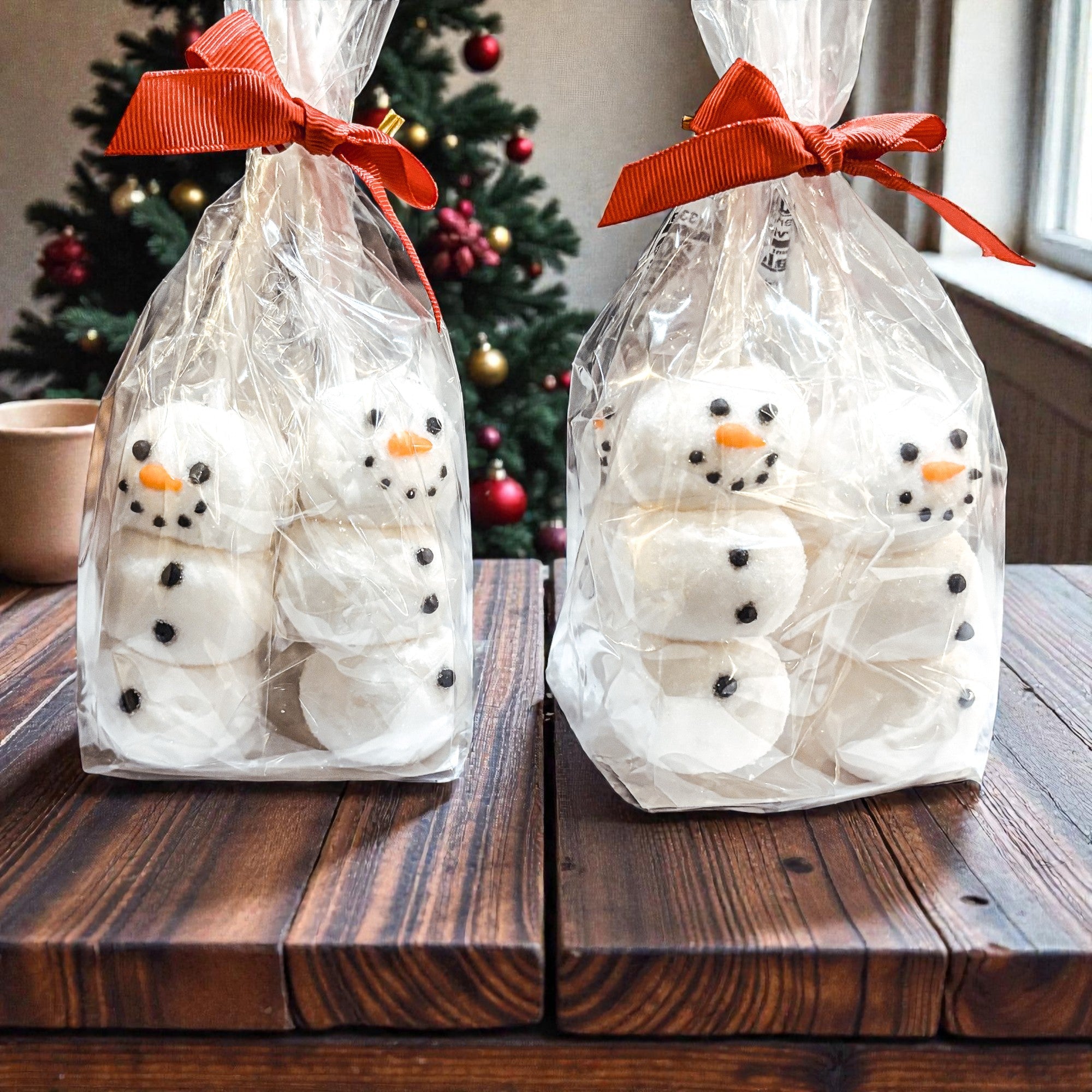 Snowman Marshmallow Kabobs