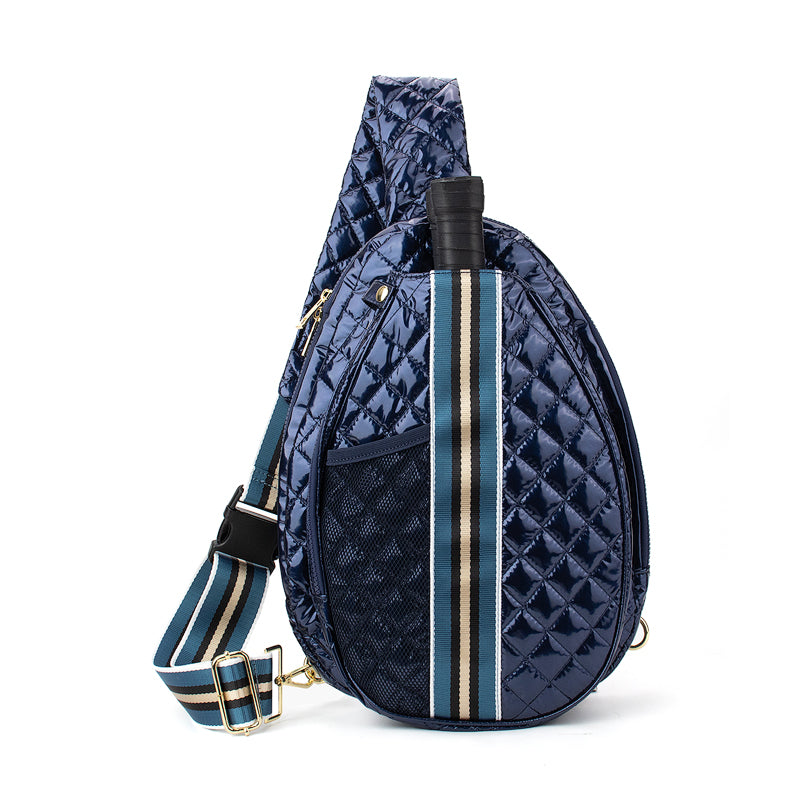 The Brooklyn | Pickleball Puffer Sling Bag Pickleball Bag Babs+Birdie