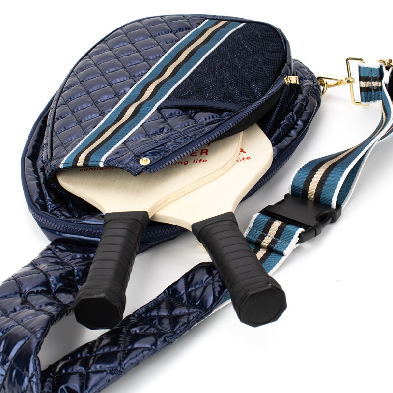 The Brooklyn | Pickleball Puffer Sling Bag Pickleball Bag Babs+Birdie