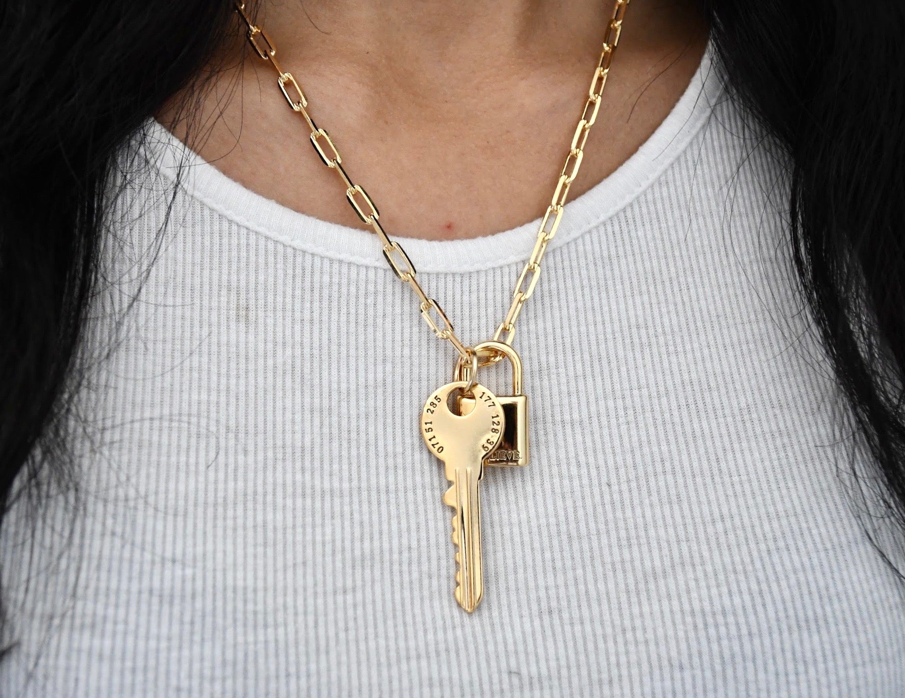 Key To My Heart necklace Views & Co
