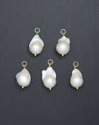 Natural Baroque Pearl Pendant charm, Sku#EF802