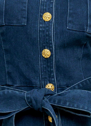 UTILITY QUEEN DENIM JUMPSUIT