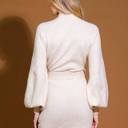 Along The Shoreline Midi Sweater Dress