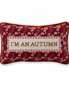 I'm An Autumn Needlepoint Pillow