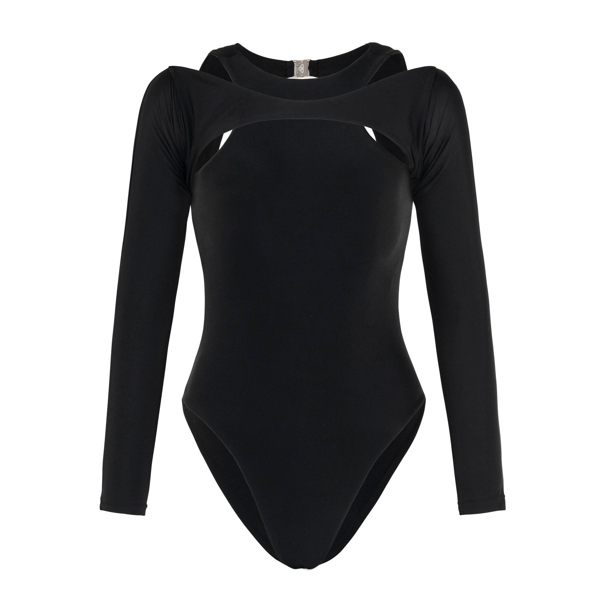The Jupiter Open-back Recycled Two-piece Swimsuit In Black