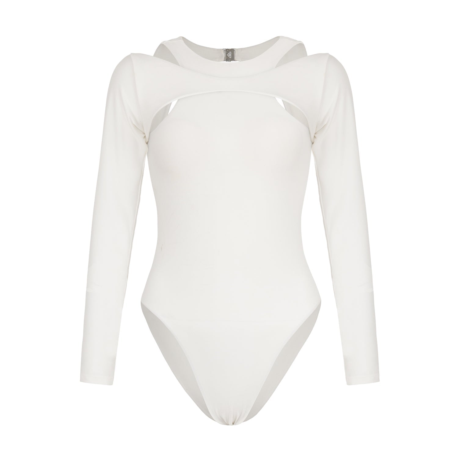 The Jupiter Open-back Recycled Two-piece Swimsuit In White