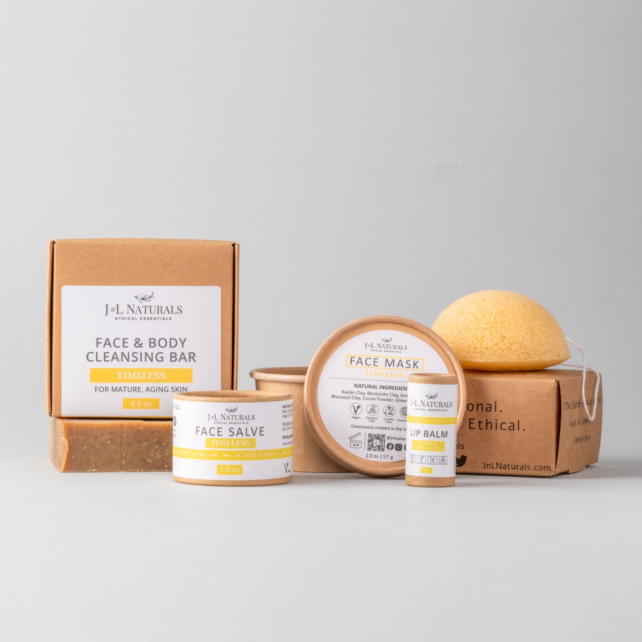Advanced Skin Regimen Kit (5-Piece Set) Timeless Beauty & Health - Skin Care - Sets J and L Naturals