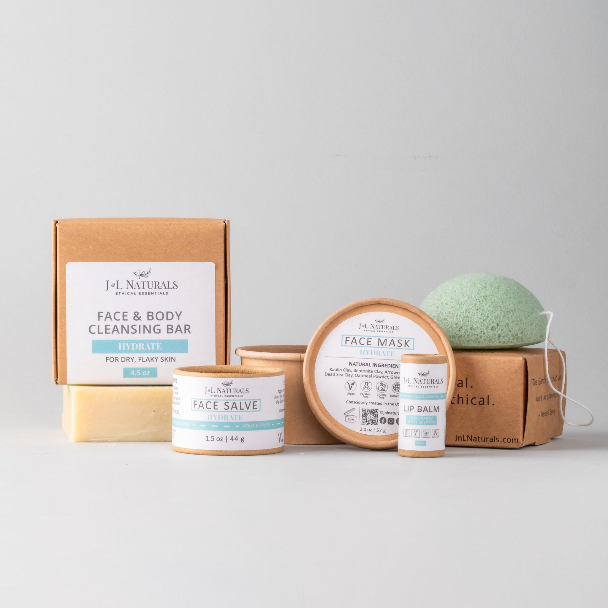 Advanced Skin Regimen Kit (5-Piece Set) Hydrate Beauty & Health - Skin Care - Sets J and L Naturals