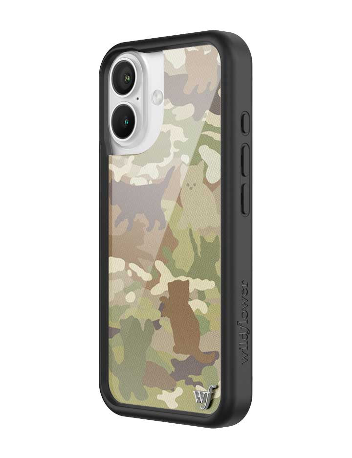 Cat Camo iPhone Case iPhone Case Wildflower Cases