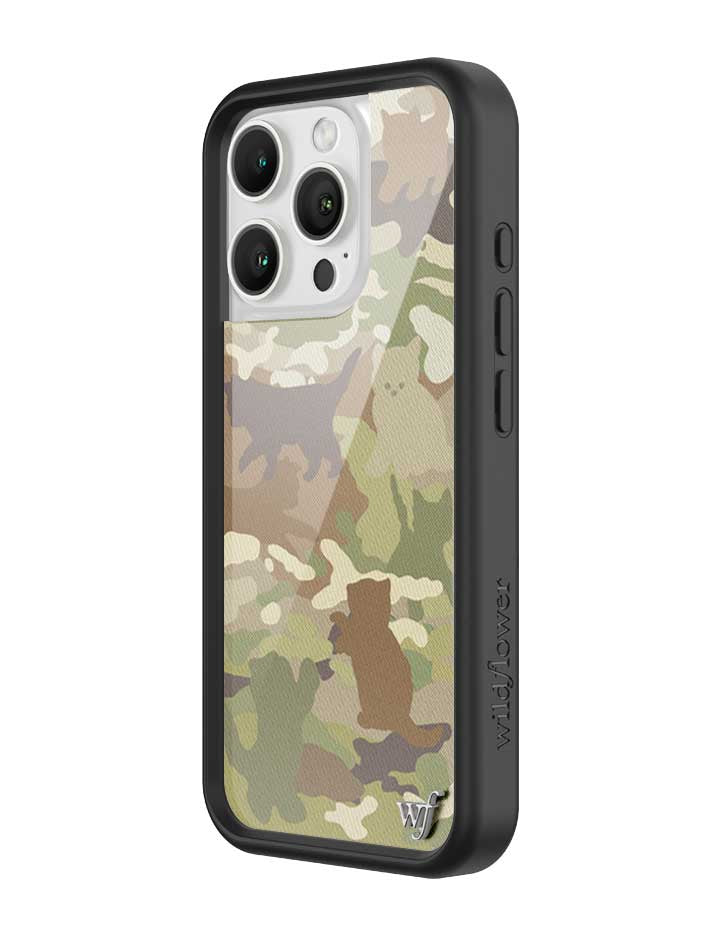 Cat Camo iPhone Case iPhone Case Wildflower Cases