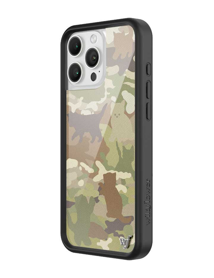 Cat Camo iPhone Case iPhone Case Wildflower Cases