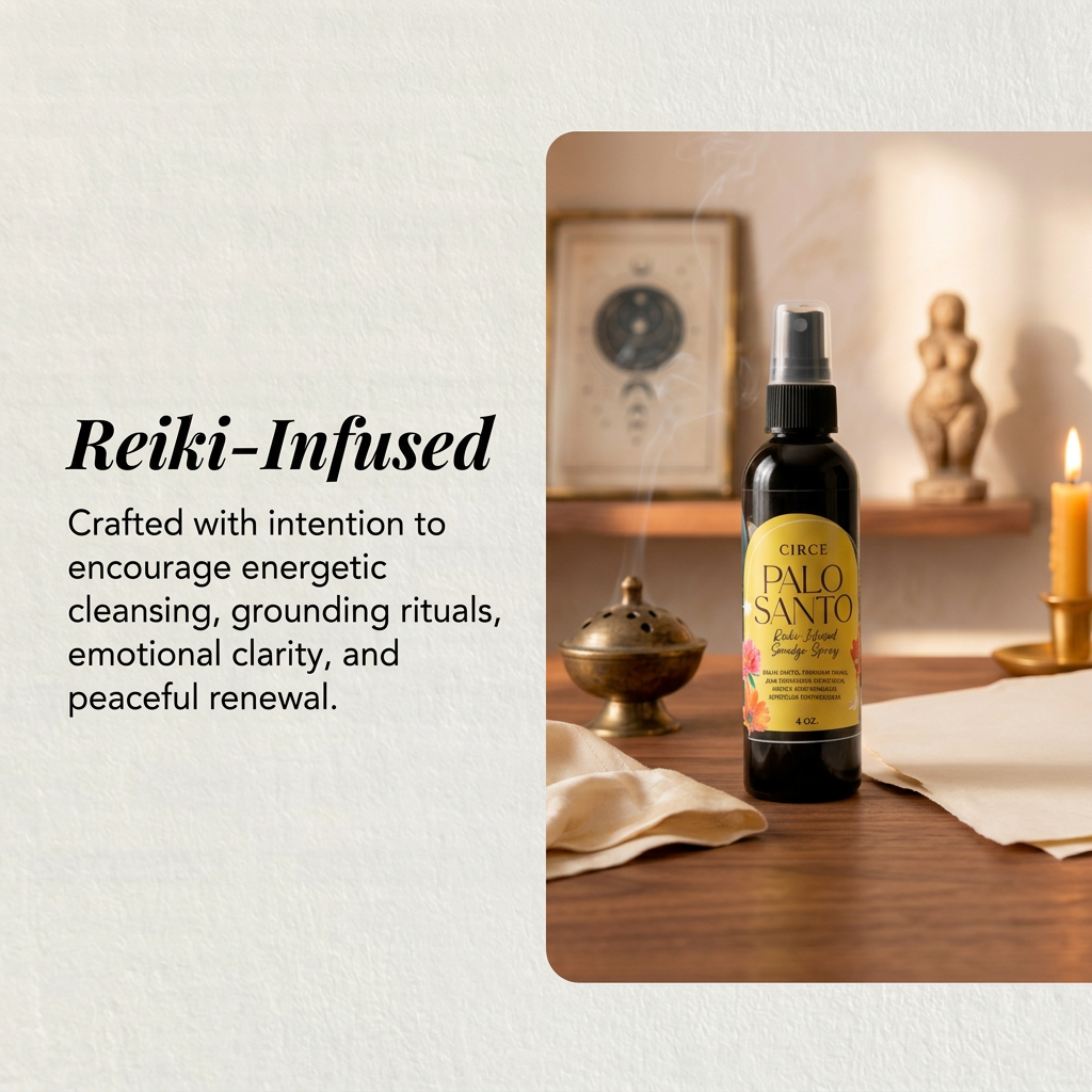 Palo Santo Smudge Spray 4 oz.