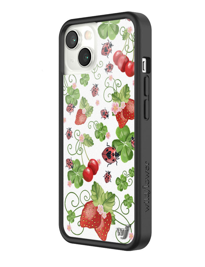 Bugs n' Berries iPhone Case by Wildflower