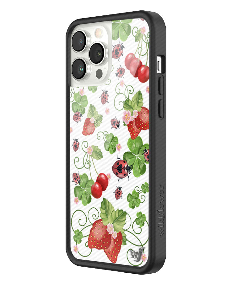 Bugs n' Berries iPhone Case by Wildflower