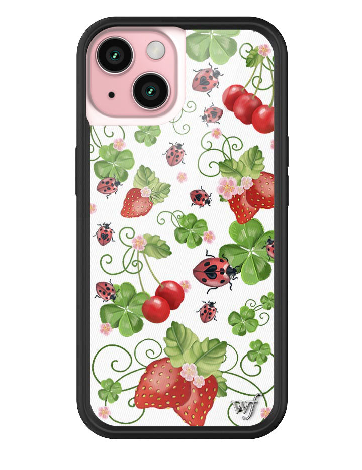 Bugs n' Berries iPhone Case by Wildflower iPhone 15 iPhone Case Wildflower Cases