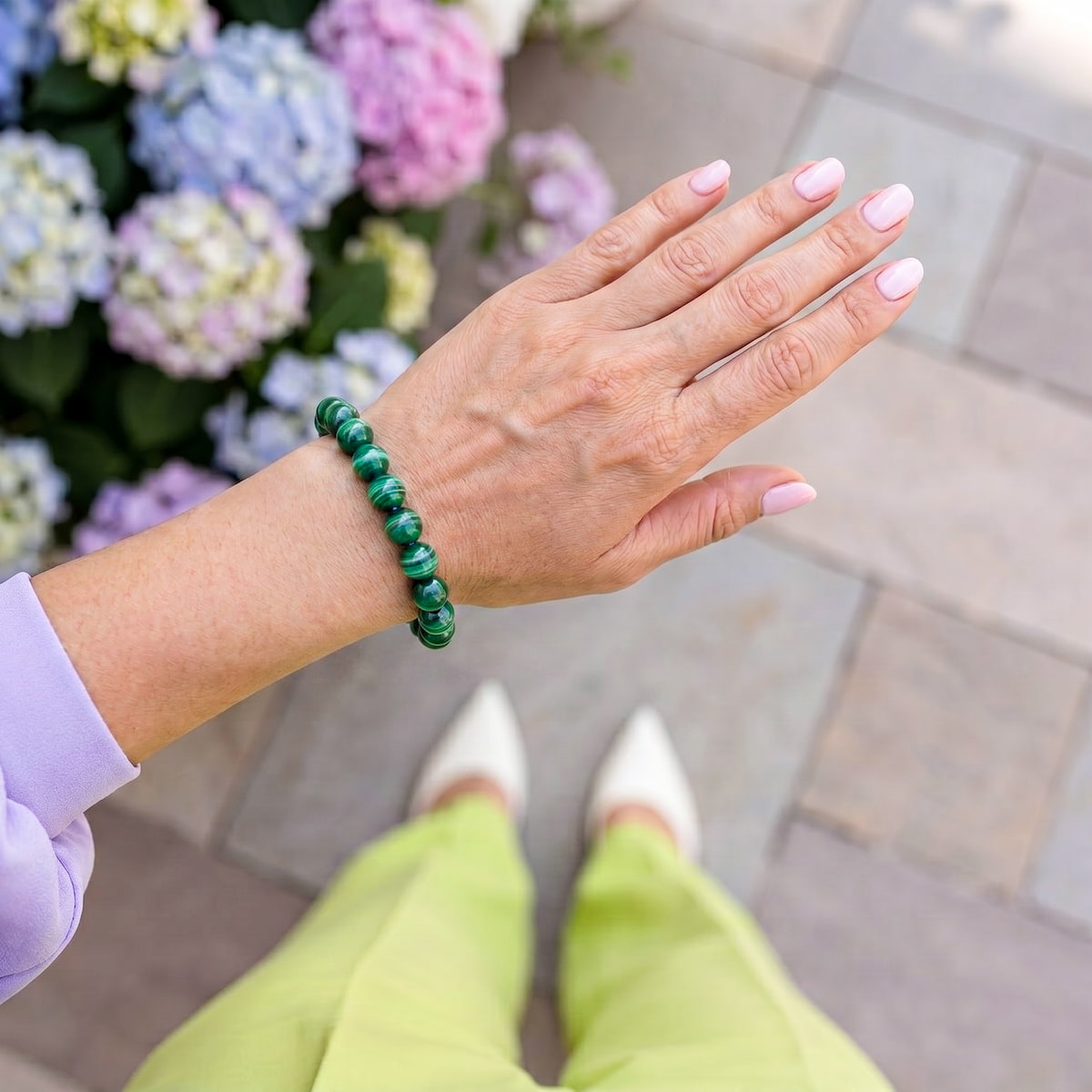 The Malachite Anxiety Bracelet