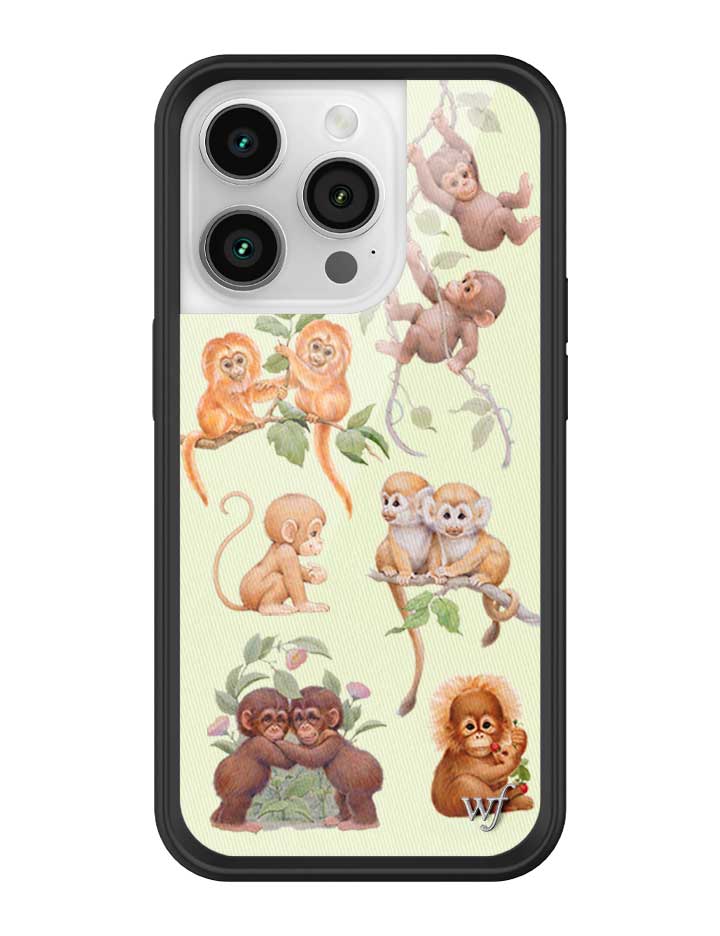 Monkey Biz iPhone Case iPhone 14 Pro iPhone Case Wildflower Cases