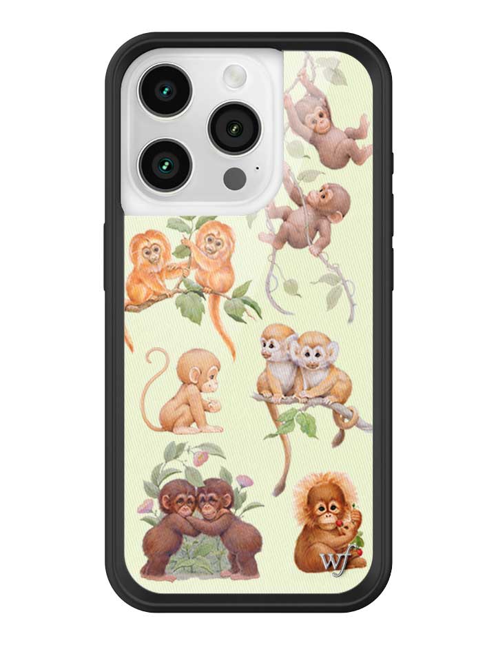 Monkey Biz iPhone Case iPhone 15 Pro iPhone Case Wildflower Cases