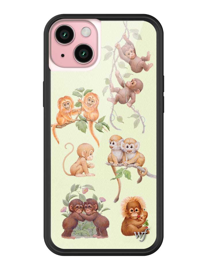 Monkey Biz iPhone Case iPhone 15 Plus iPhone Case Wildflower Cases
