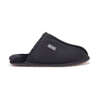 MENS CLOSED MULE BLACK