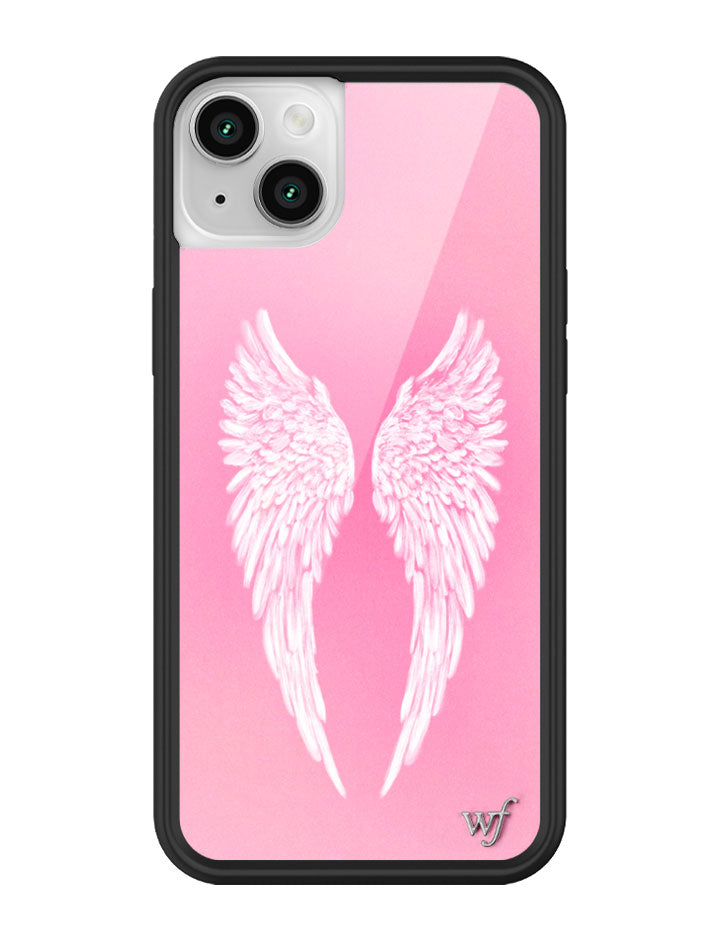 Angel Baby Pink iPhone Case by Wildflower