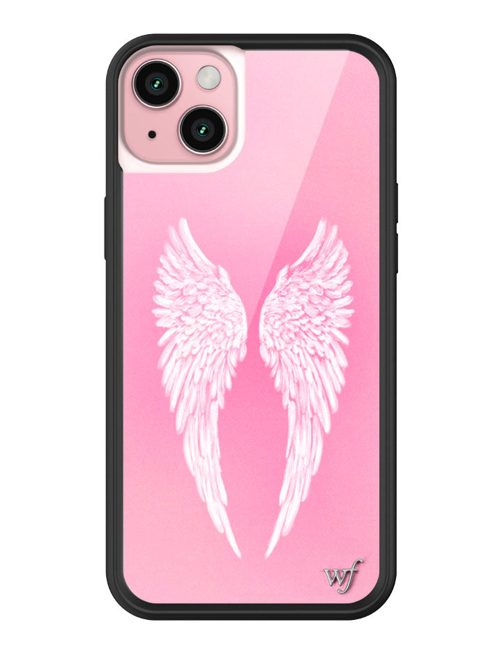 Angel Baby Pink iPhone Case by Wildflower