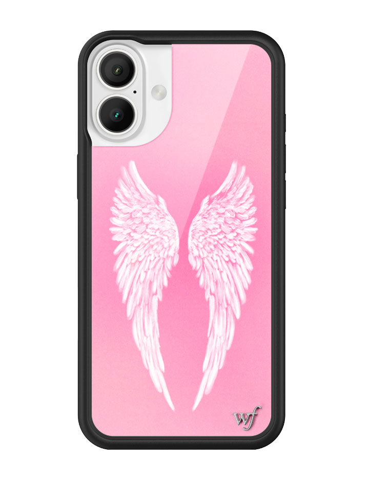 Angel Baby Pink iPhone Case by Wildflower